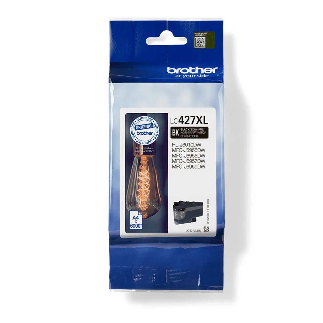 Brother LC427XLBK Black High Capacity Ink Cartridge - LC427XLBK