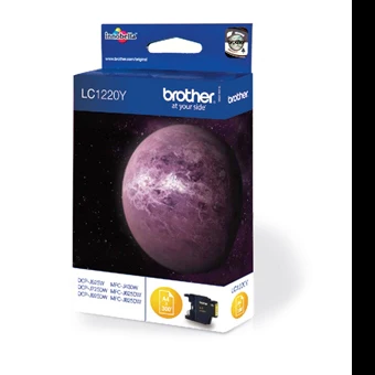 Brother Original LC1220 Yellow Inkjet Cartridge