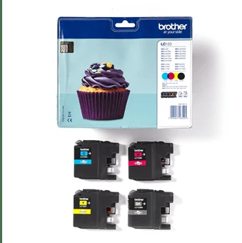 Brother Original  LC123 Multipack Inkjet Cartridges C/M/Y/BK