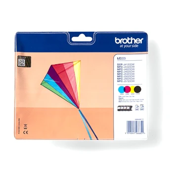 Brother Original LC223 Magenta/ Yellow/ Black/ Cyan Ink Value Pack