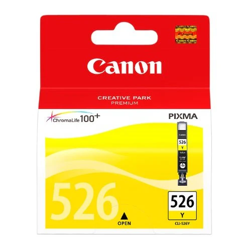 Canon CLI-526 Printer Ink Cartridge Yellow - 4543B001