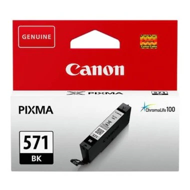 Canon CLI-571 Printer Ink Cartridge Black - 0385C001