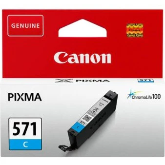 Canon CLI-571 Printer Ink Cartridge Cyan