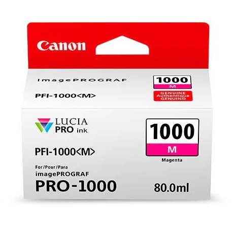 Canon PFI-1000M Magenta Printer Ink Cartridge