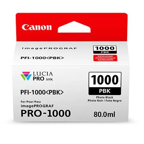 Canon PFI-1000PBK Photo Black Printer Ink Cartridge
