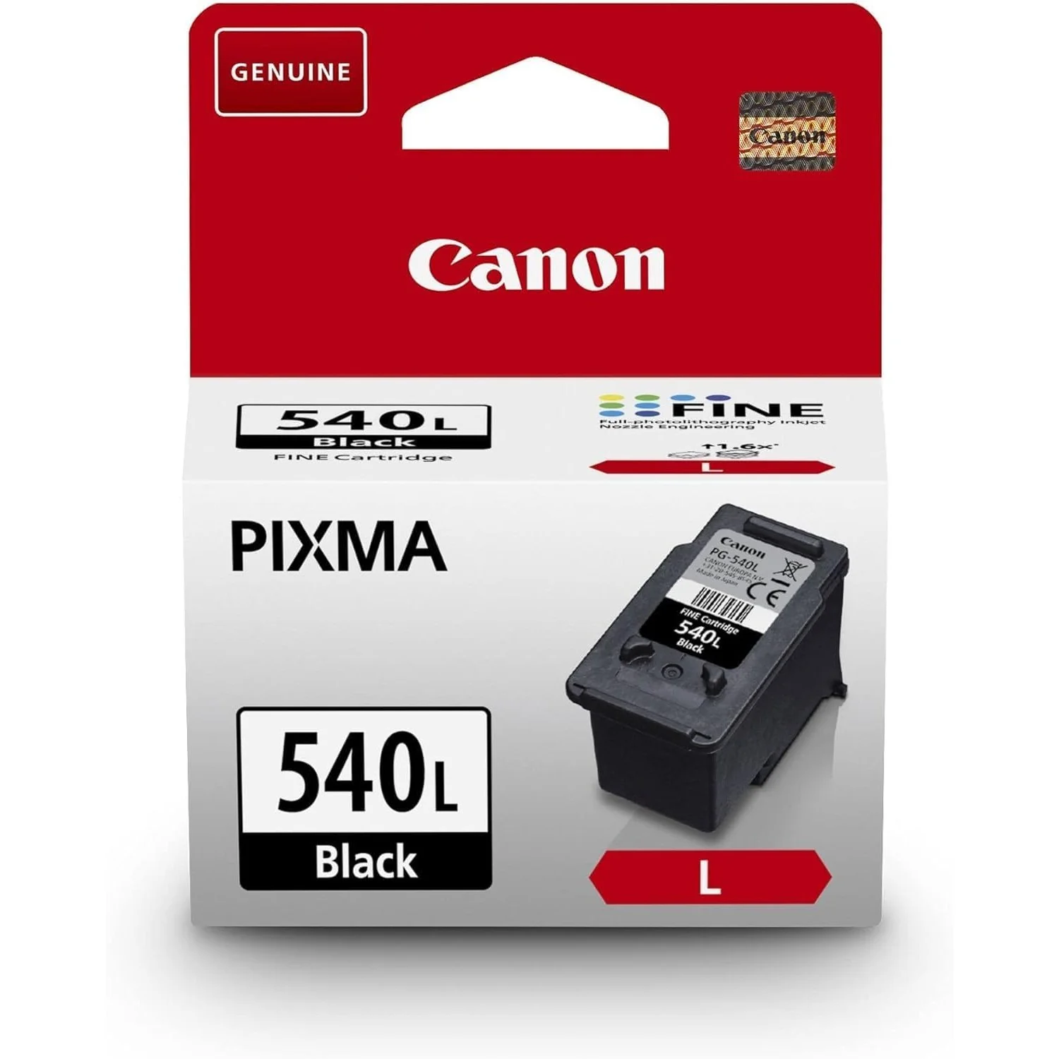 Canon PG-540L (LARGE) Black Printer Ink Cartridge - 5224B001