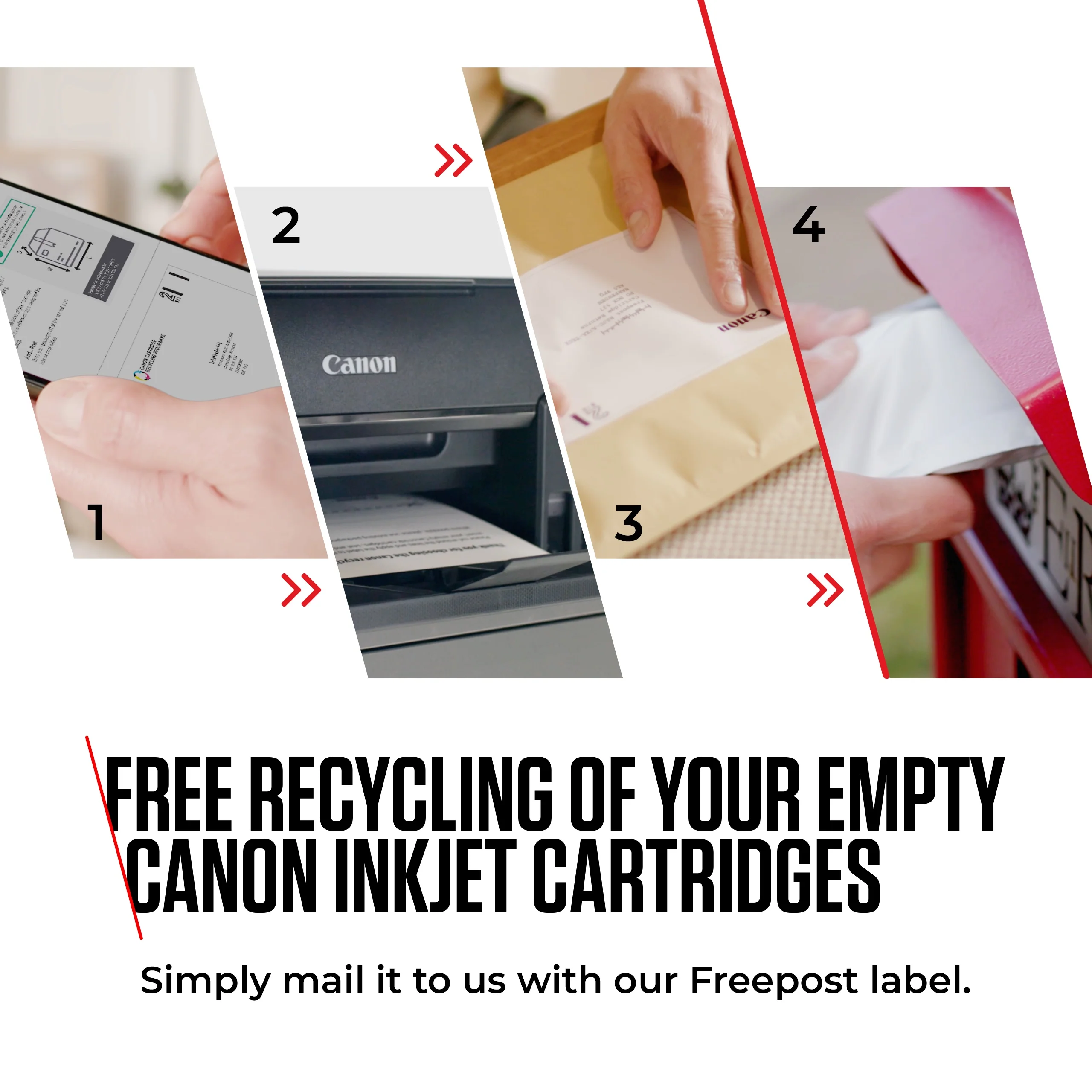Canon PG-540L (LARGE) Black Printer Ink Cartridge - No external Packaging - Image 4
