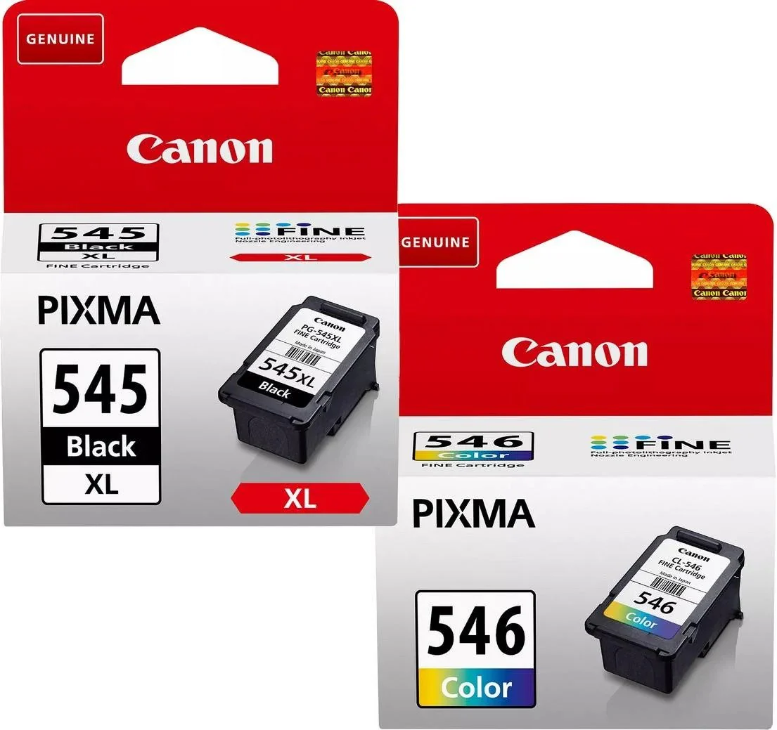 Canon PG-545XL Black and CL-546 Color Bundle