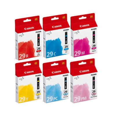 Canon PGI-29 Multipack Printer Ink Cartridges