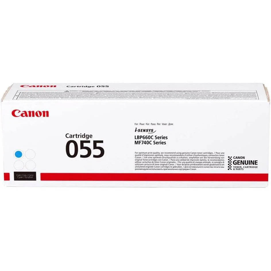 Canon Toner CRG 055 Cyan 2.1K