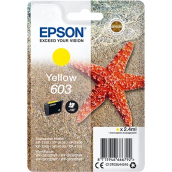 Epson Original T03U44 Yellow 603 Ink Cartridge