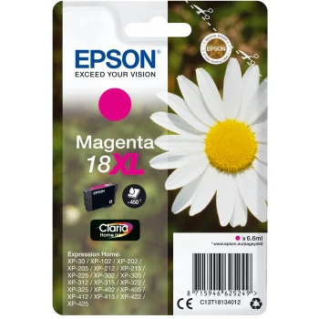 Epson Original T18 XL Magenta Inkjet Cartridge (Daisy)