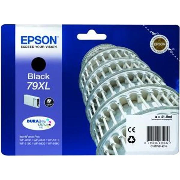 Epson Original T79 XL Black Durabrite Ultra Ink Cartridge