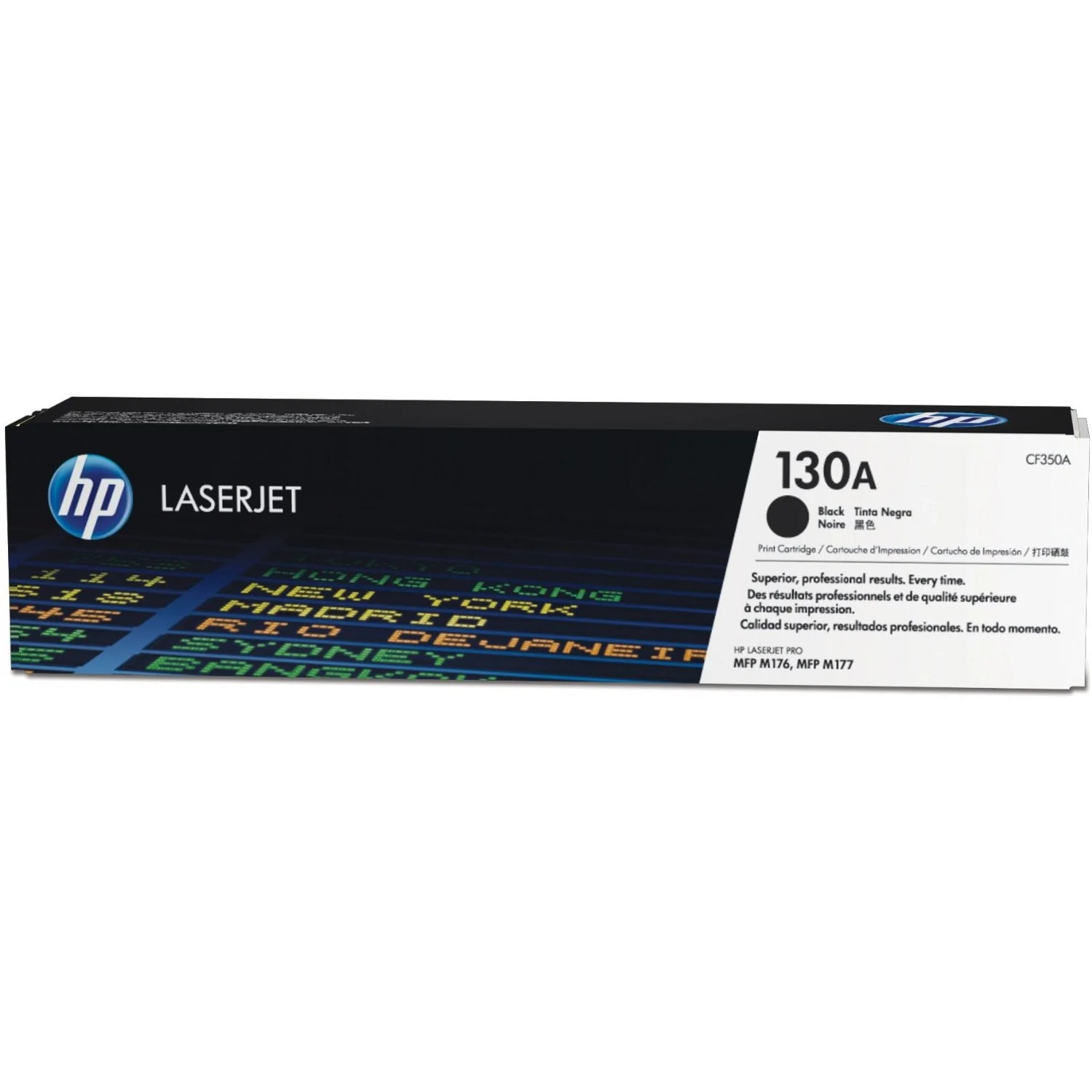 HP 130A Black Original LaserJet Toner Cartridge Page Yield 1300 (P/N CF350A)