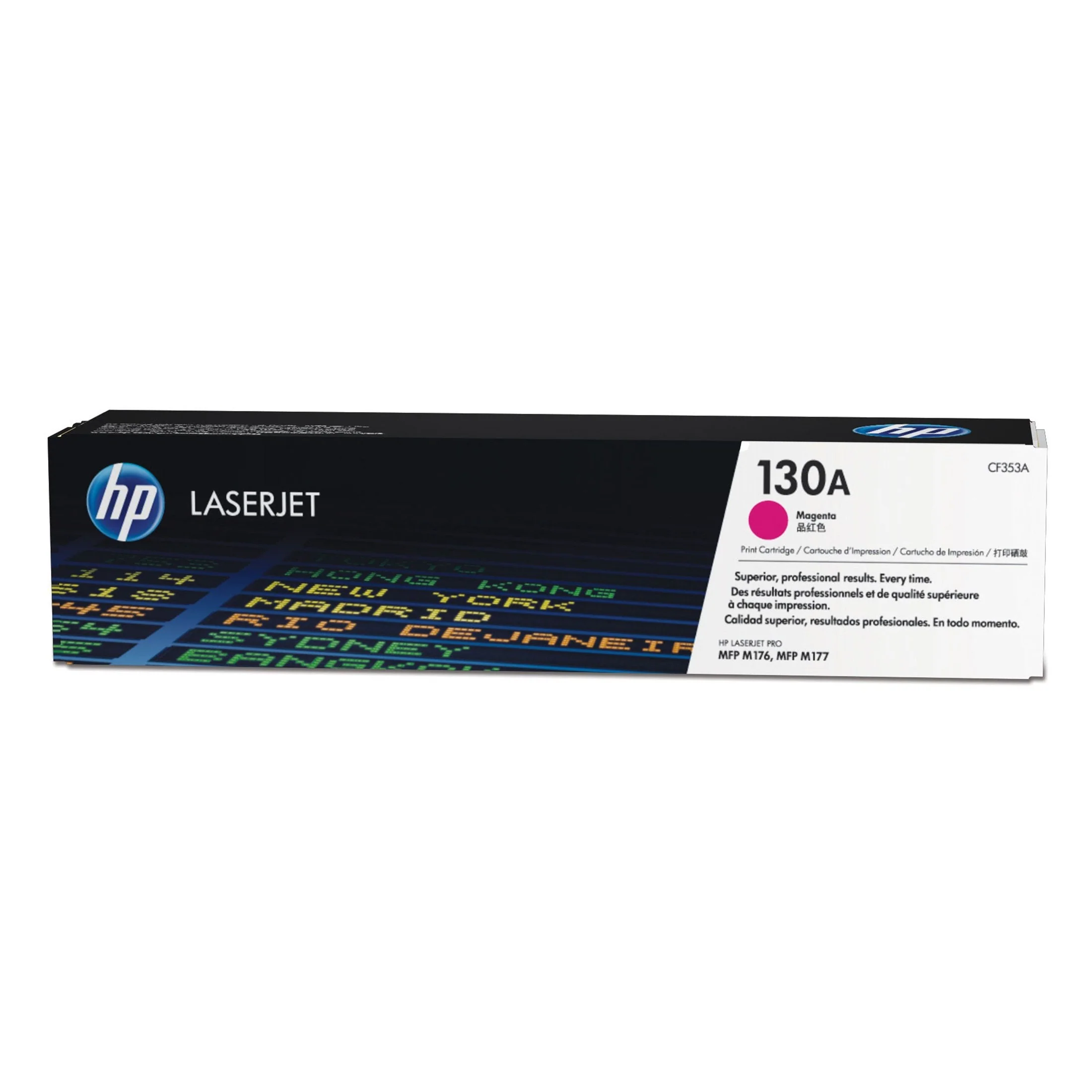 HP 130A Magenta Original LaserJet Toner Cartridge Page Yield 1000 (P/N CF353A)