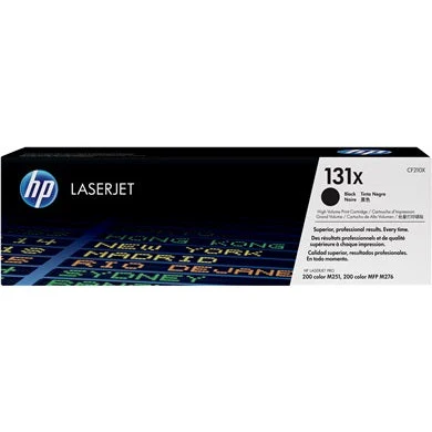 HP 131X High Yield Black Original LaserJet Toner Cartridge Page Yield 2400 (CF210X)
