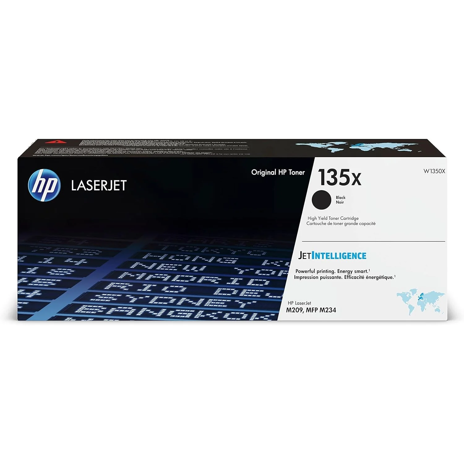 HP 135X Black Original Laserjet Toner Cartridge Page Yield 2400 (P/N W1350X)