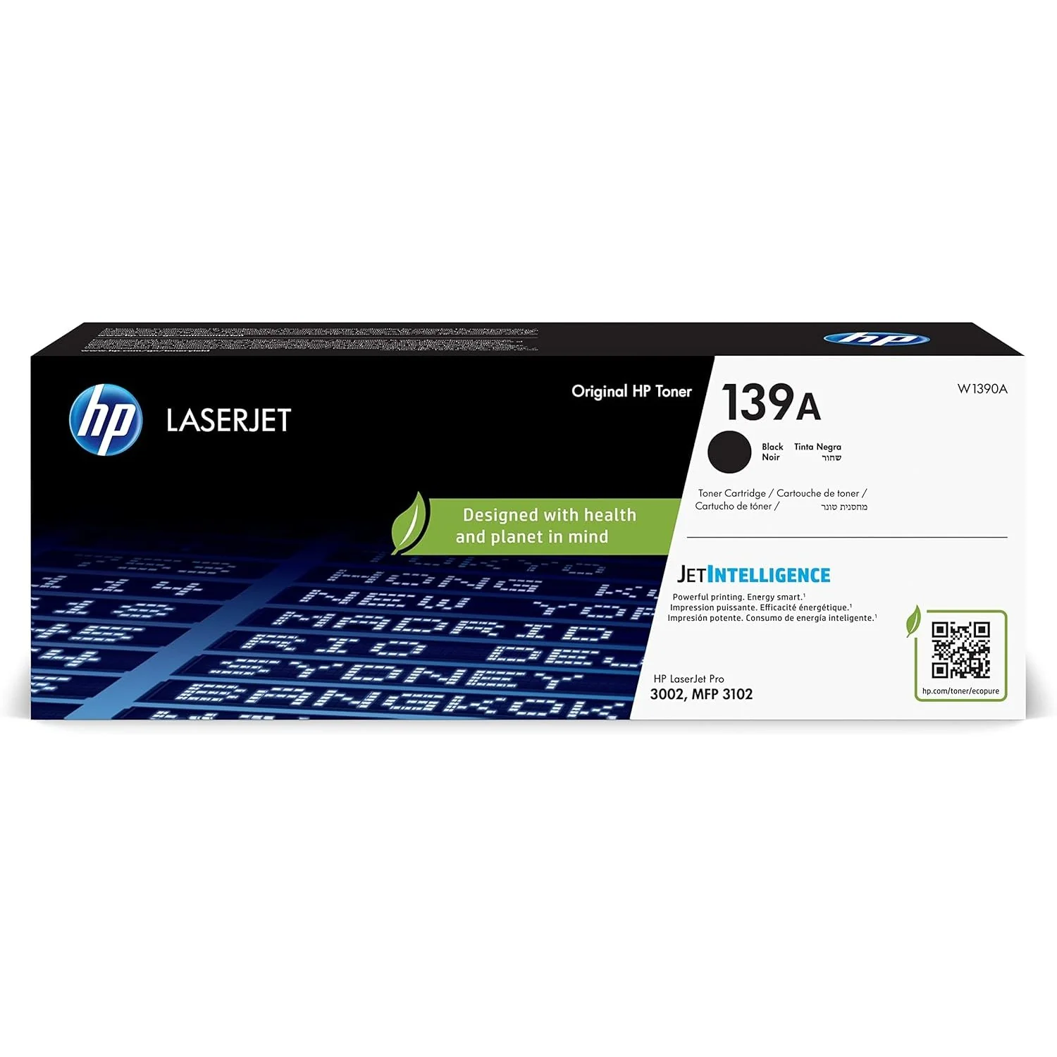 HP 139A Black Original Laserjet Toner Cartridge - W1390A