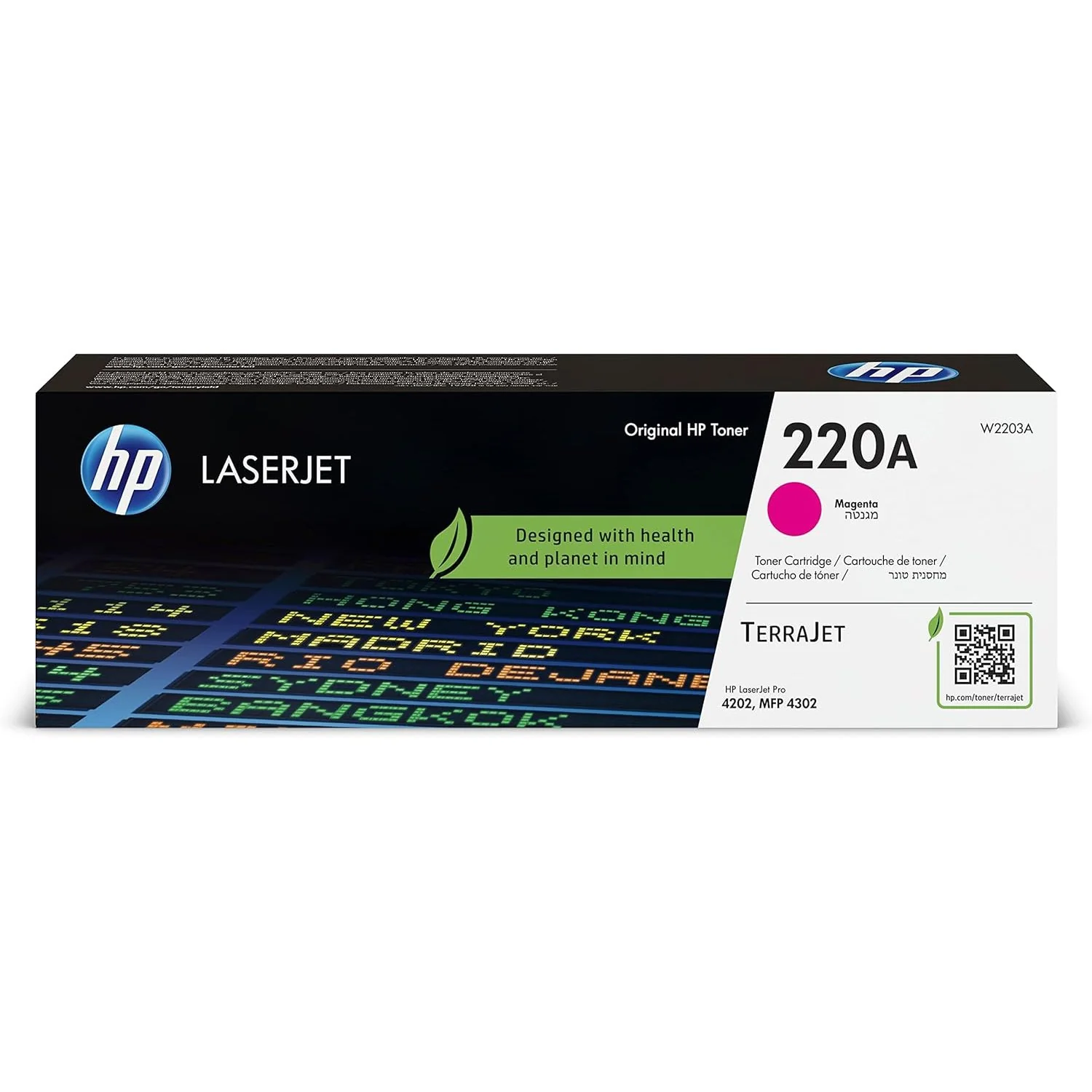 HP 220A Magenta Original Laserjet Toner Cartridge - W2203A