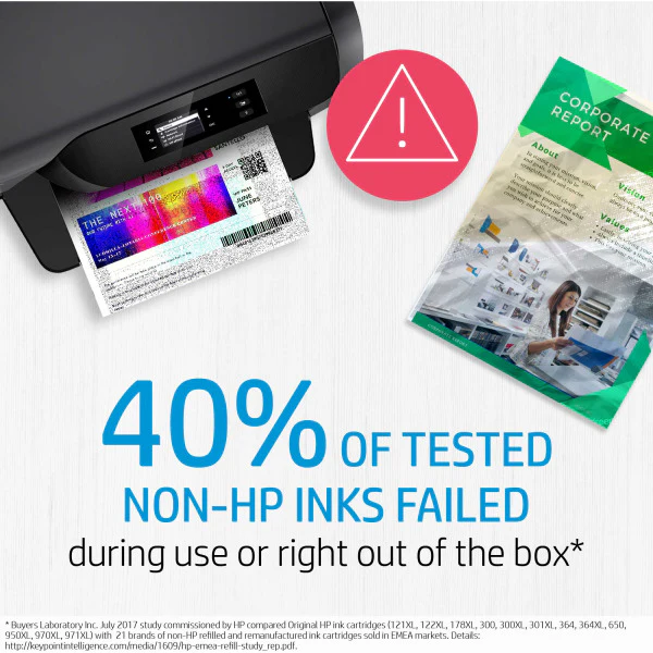 HP 300XL High Yield Black Original Ink Cartridge - CC641EE Past Best Expiry Date - Image 5
