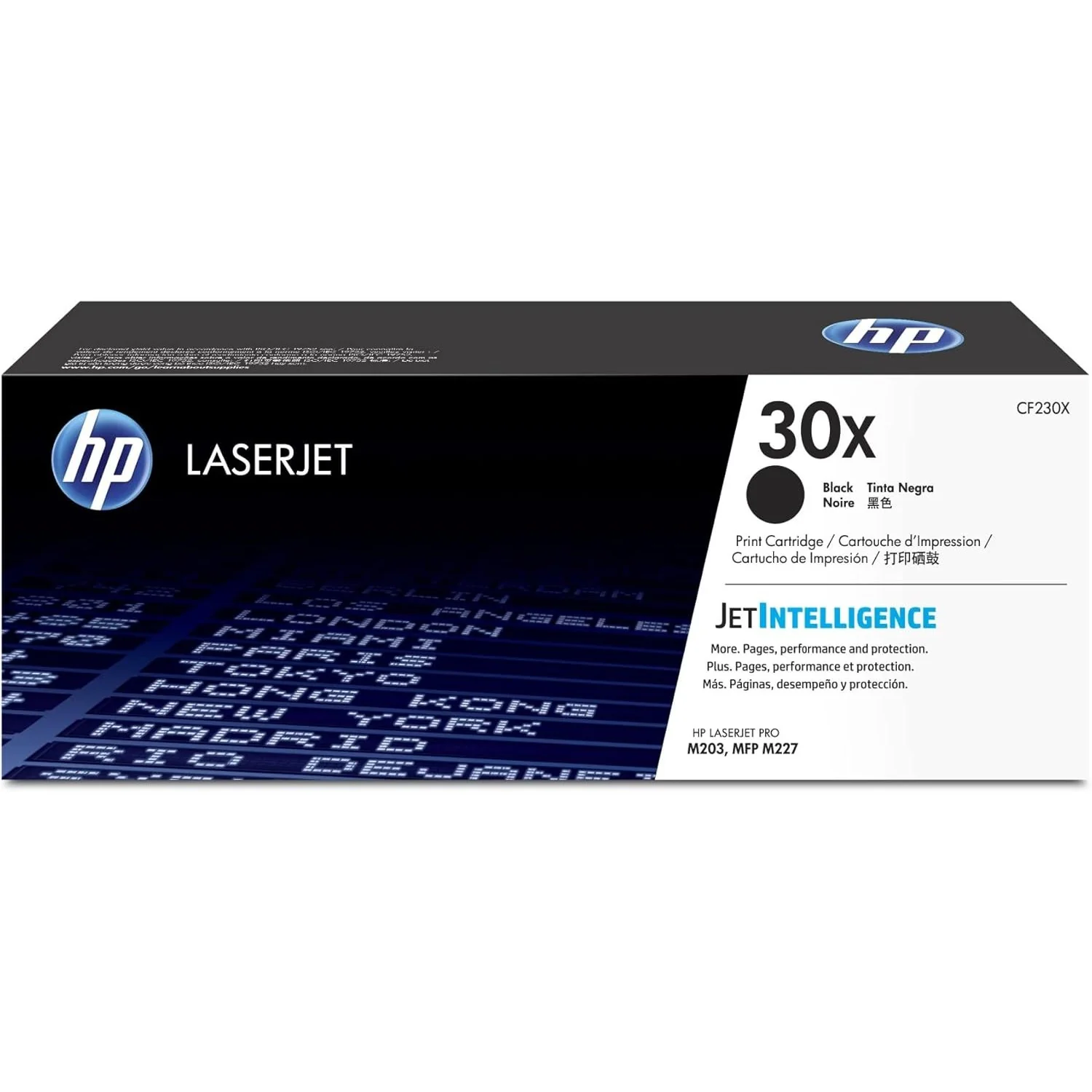 HP 30X High Yield Original LaserJet Toner Cartridge, Black, Single Pack