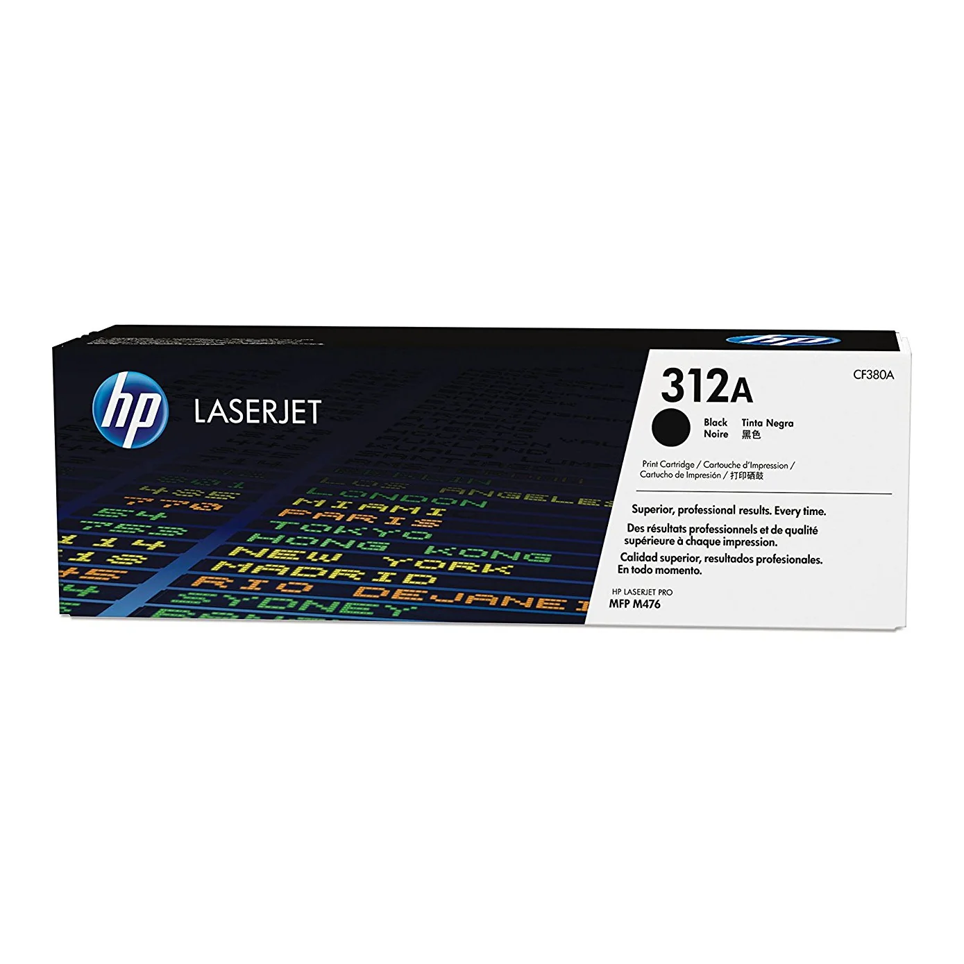 HP 312A Black Original LaserJet Toner Cartridge - CF380A