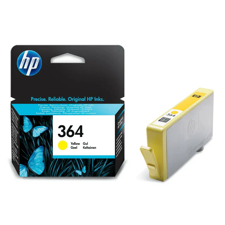 HP 364 Yellow Original Ink Cartridge - letterbox friendly