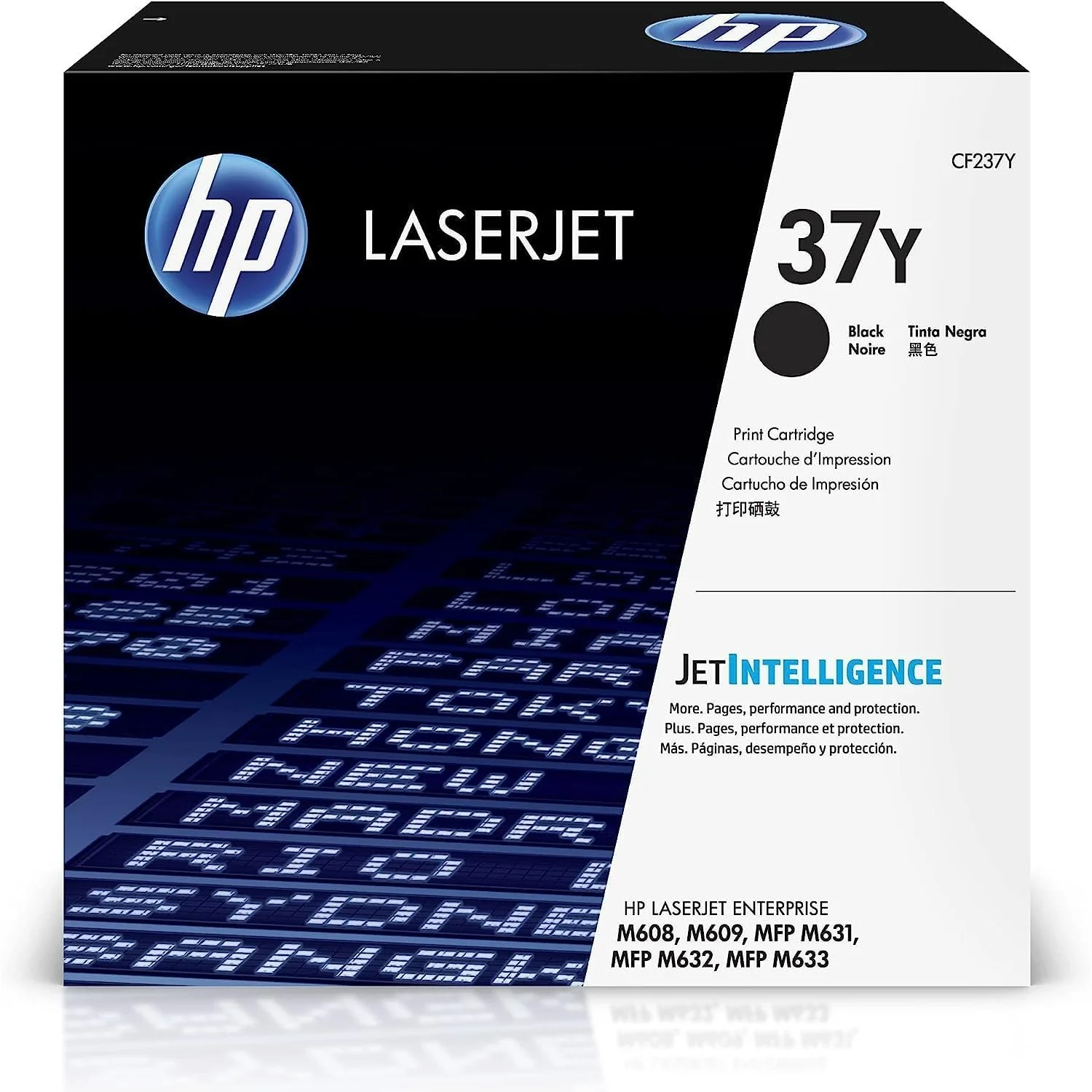 HP 37Y Extra High Yield - black - original - LaserJet - toner cartridge (CF237Y)