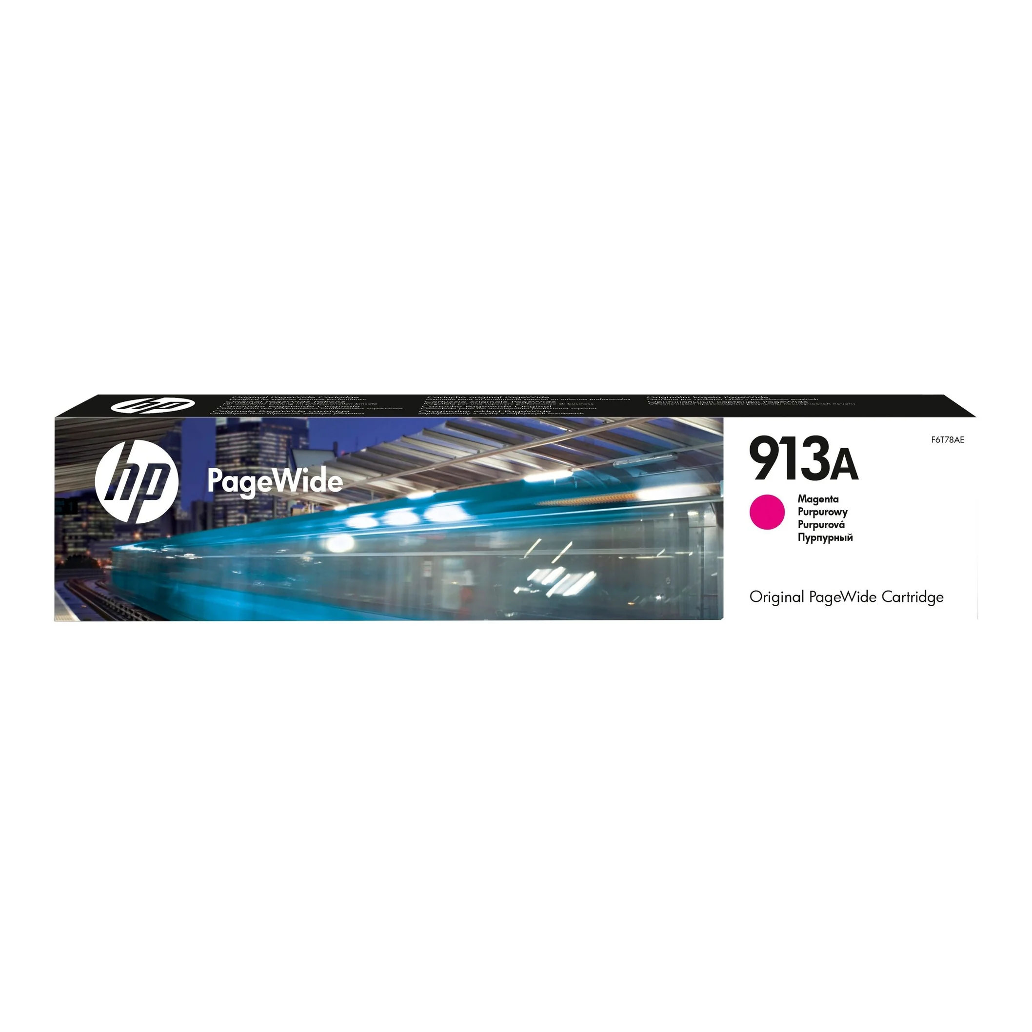HP 913A Magenta Original Pagewide Ink Cartridge Page Yield 3000 (P/N F6T78AE)