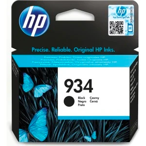 HP 934 Standard Black Original Ink Cartridge - letterbox friendly